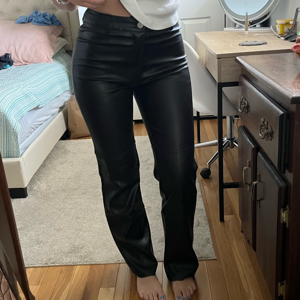 Princess Polly leather pants